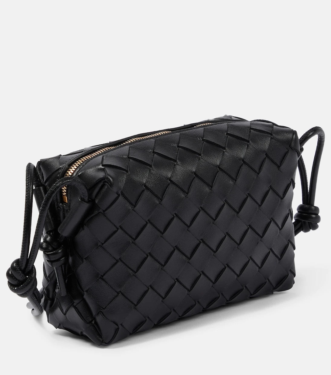 Bottega Veneta - Loop Mini deri kamera çantası