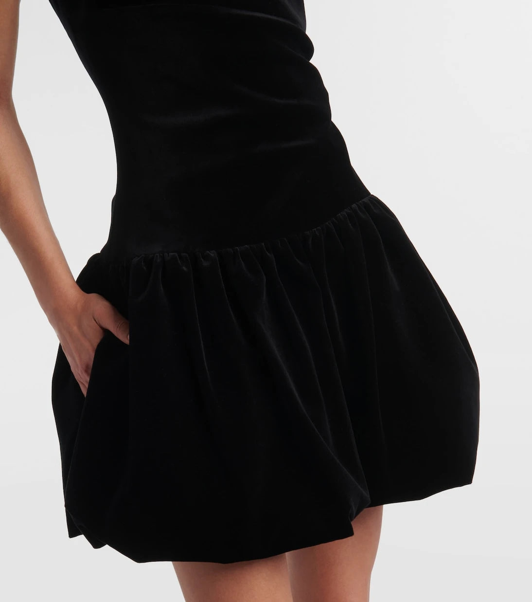 Patou - One-shoulder cotton minidress