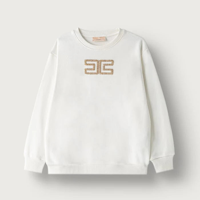 Pamuklu çocuk sweatshirt