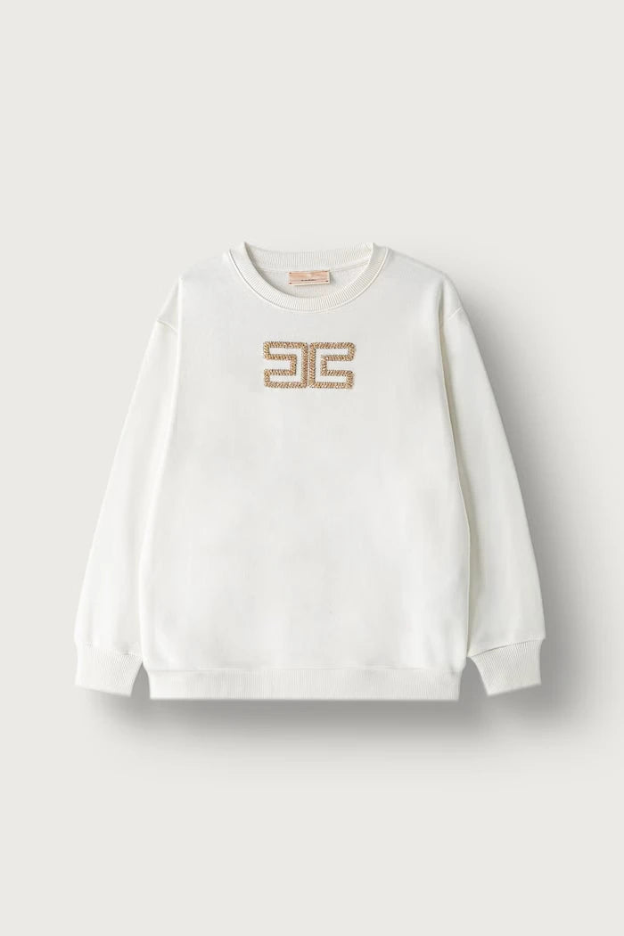 Pamuklu çocuk sweatshirt