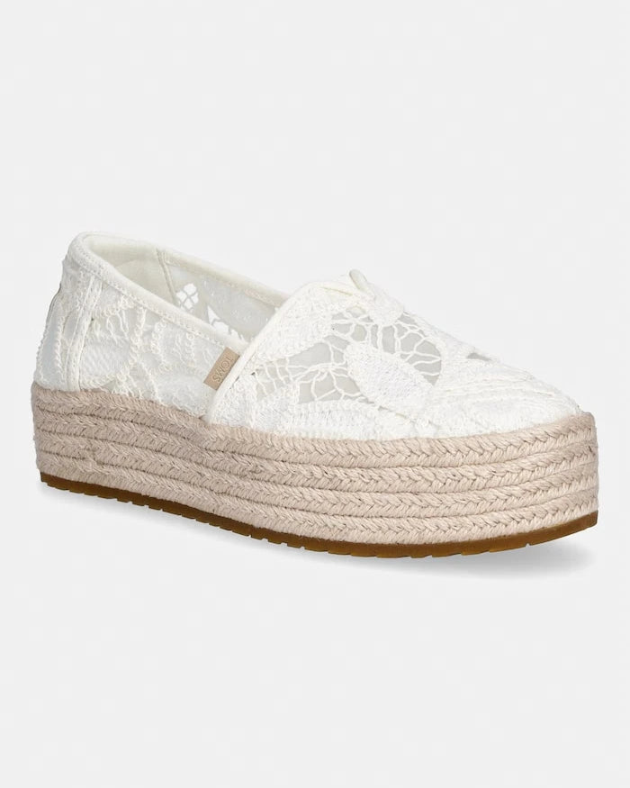 Toms platform espadril kadın ayakkabı VALENCIA
