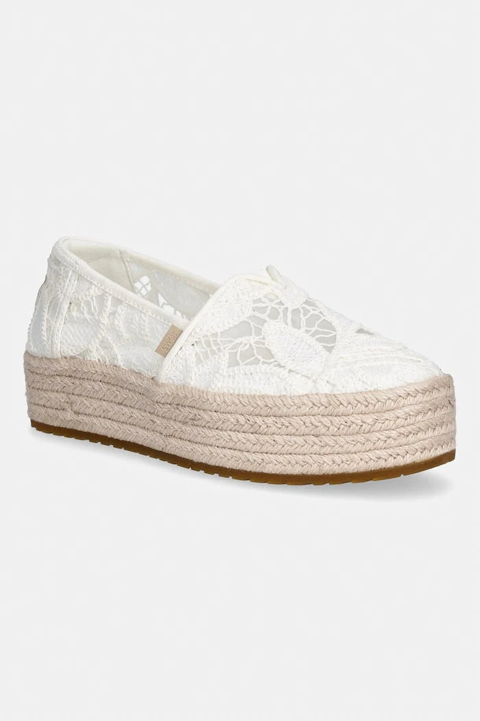 Toms platform espadril kadın ayakkabı VALENCIA