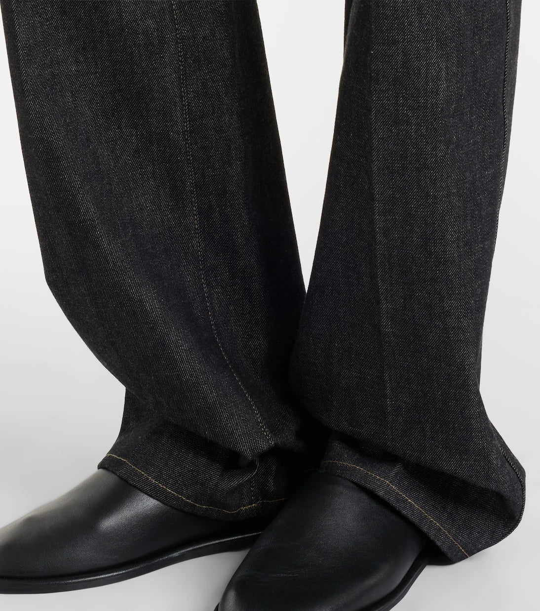 Lemaire - High-rise straight jeans
