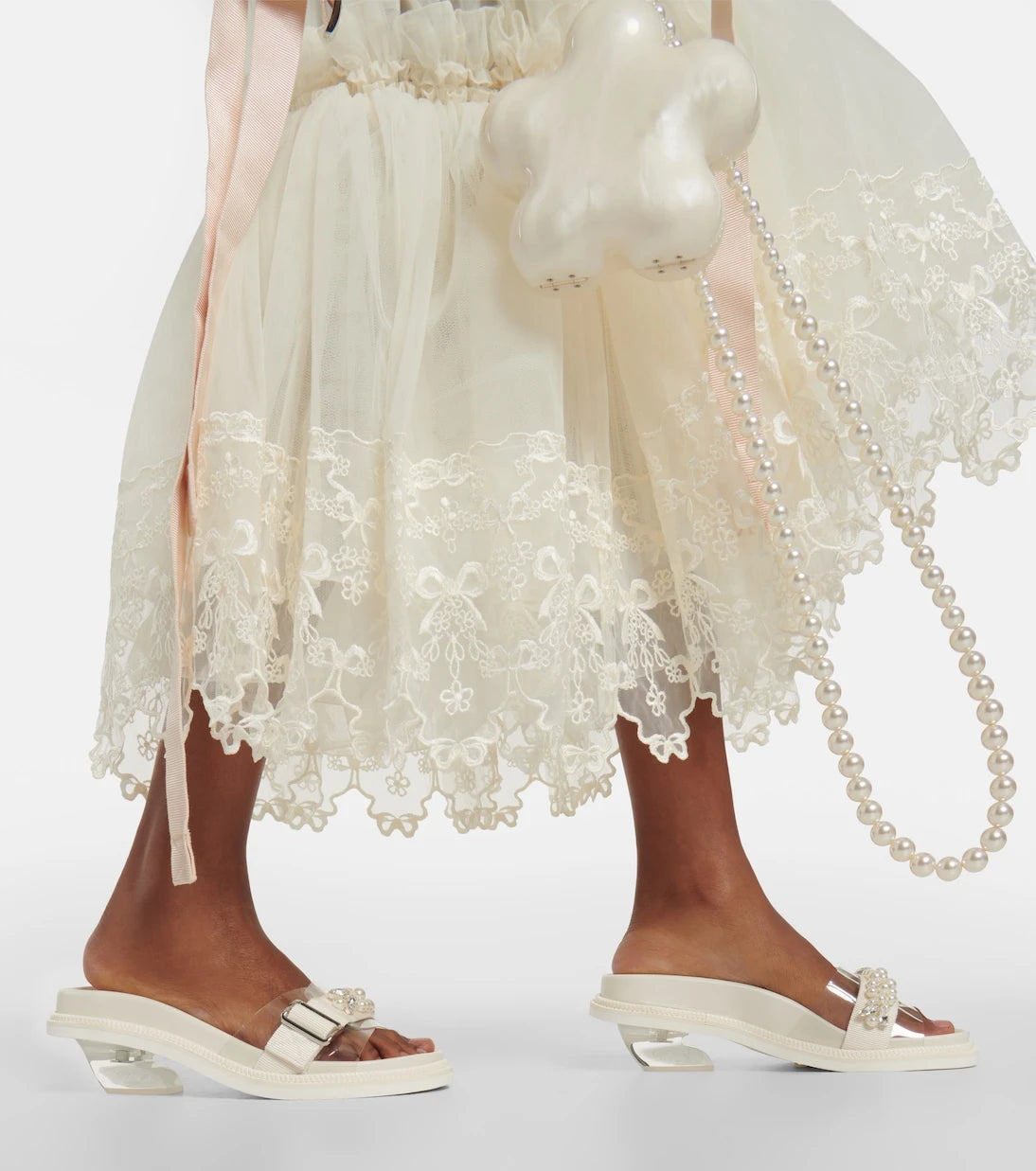 Simone Rocha - Leather slides