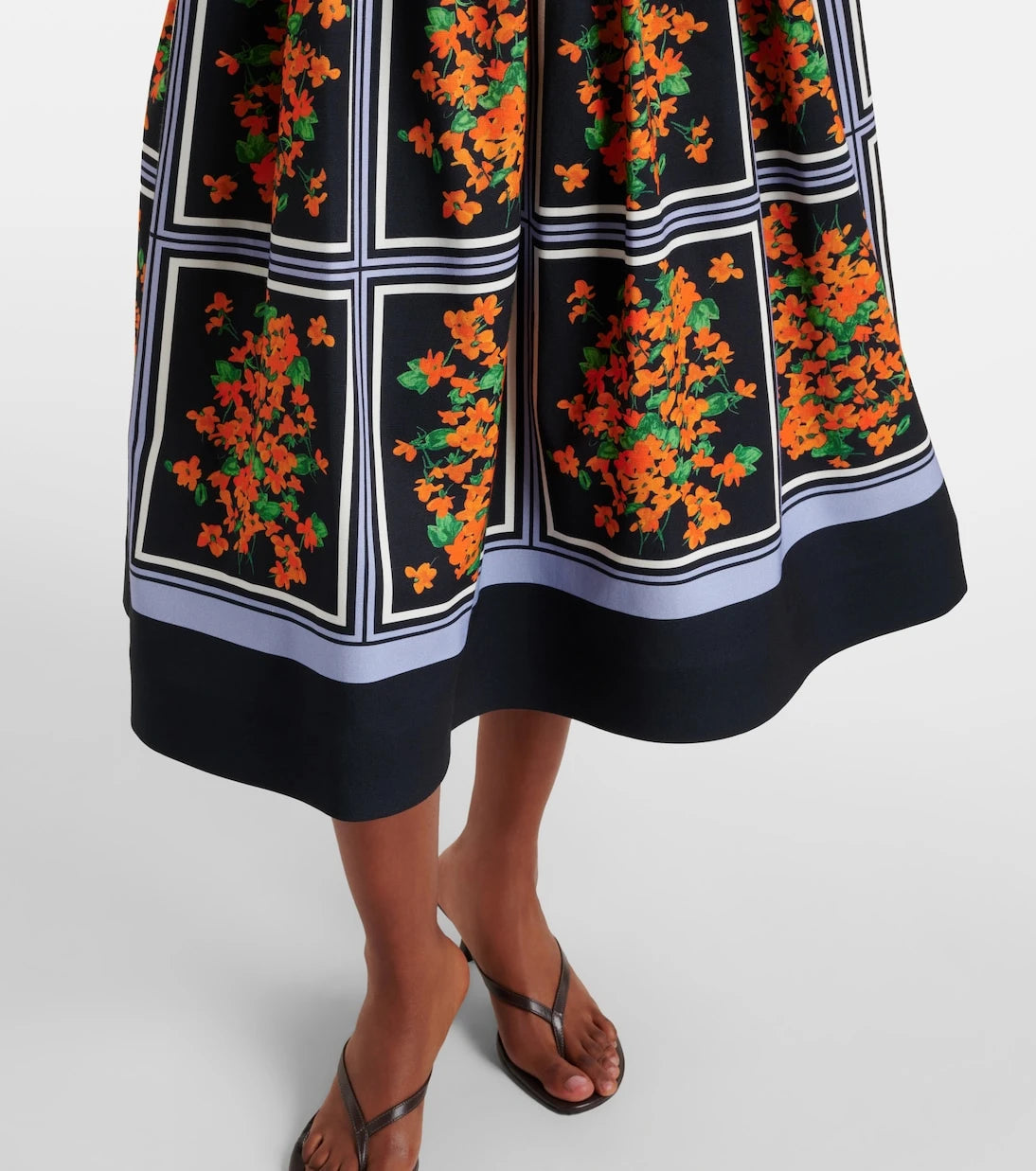 Carolina Herrera - Printed midi dress