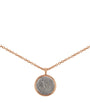 Rose Gold Coin Monete Necklace