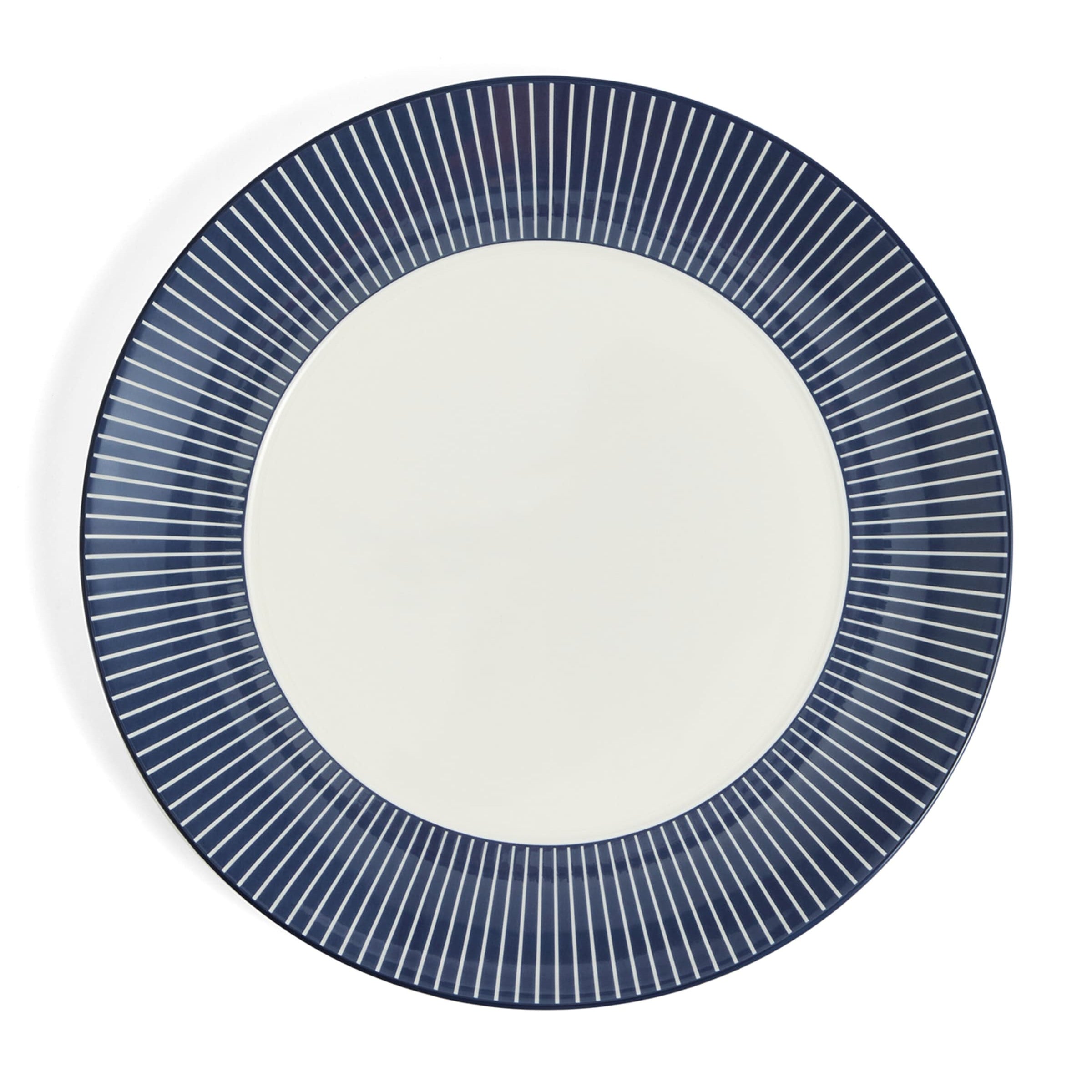 Bone China Gio Blue Plate (23cm)