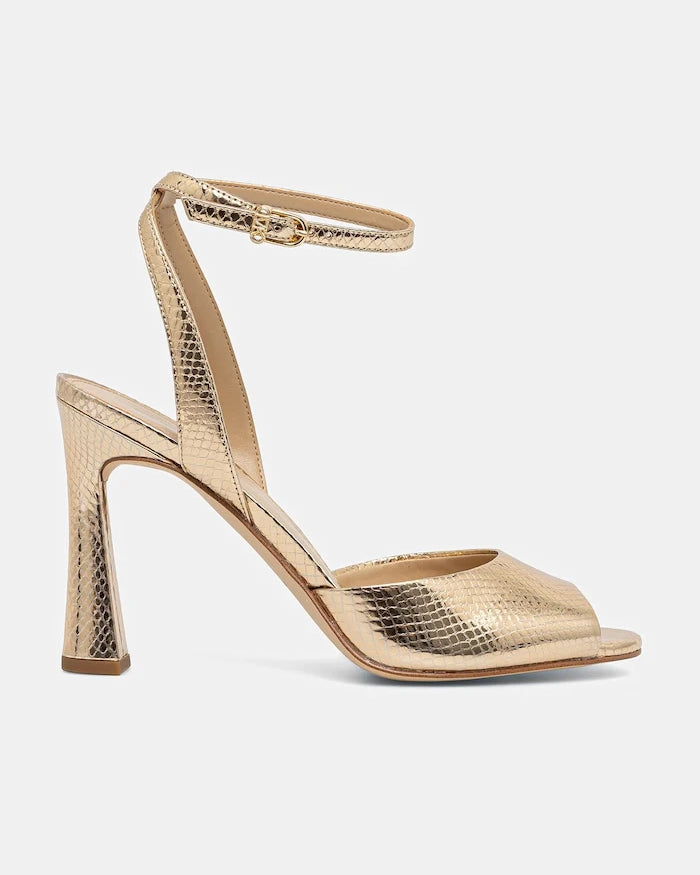 MICHAEL Michael Kors Rosie High Sandal Topuklu Deri Sandalet