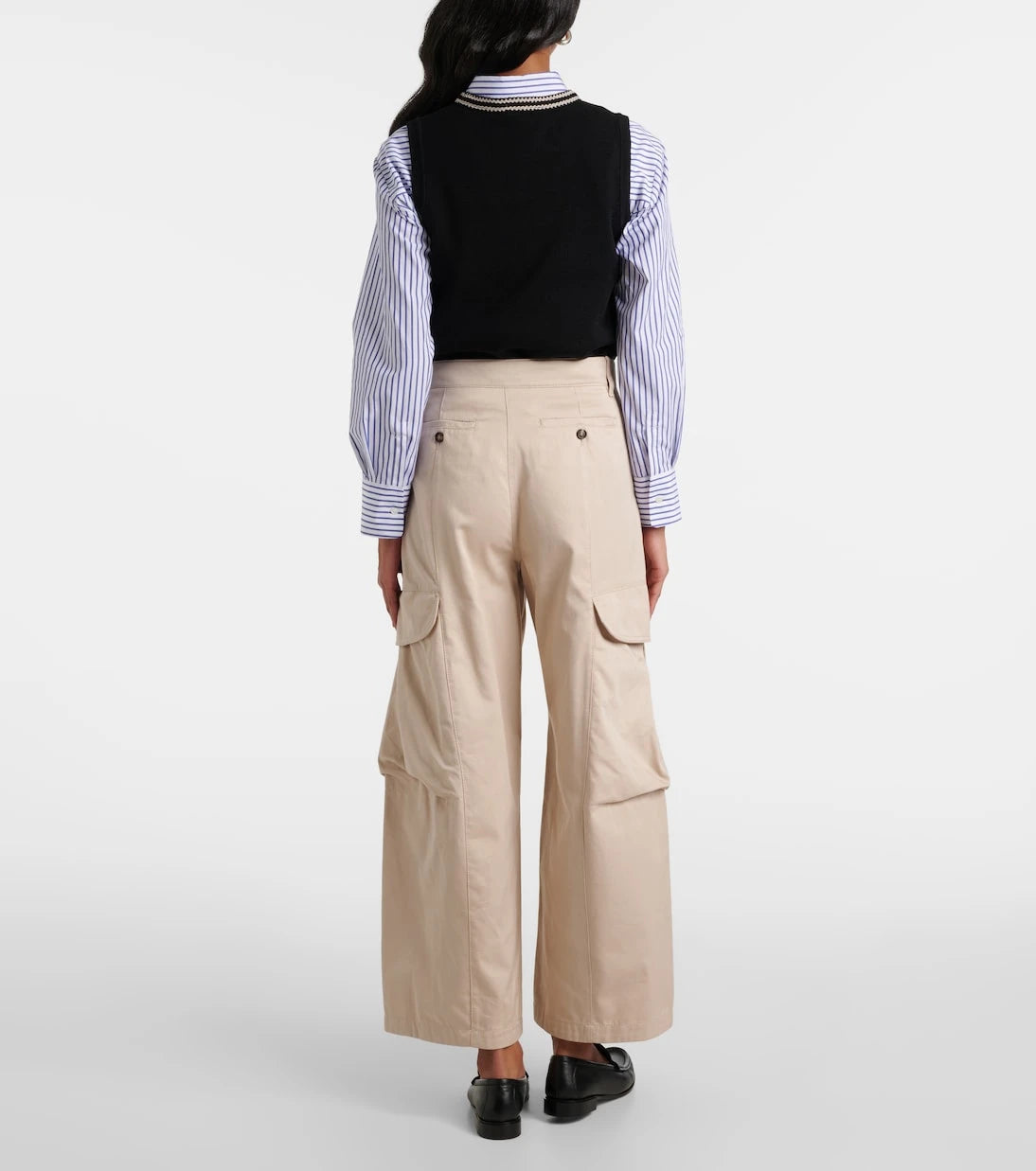 'S Max Mara - Cotton gabardine cargo pants