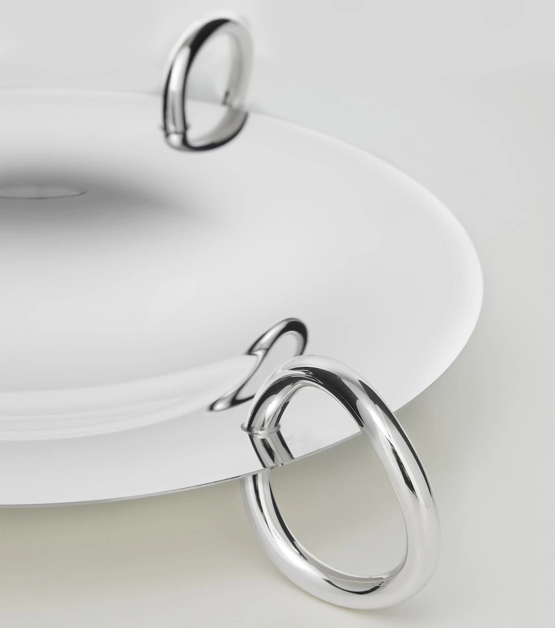 Christofle - Vertigo silver-plated centerpiece by Andrée Putman