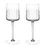 Set of 2 Crystal Red Wine Glasses (190ml)