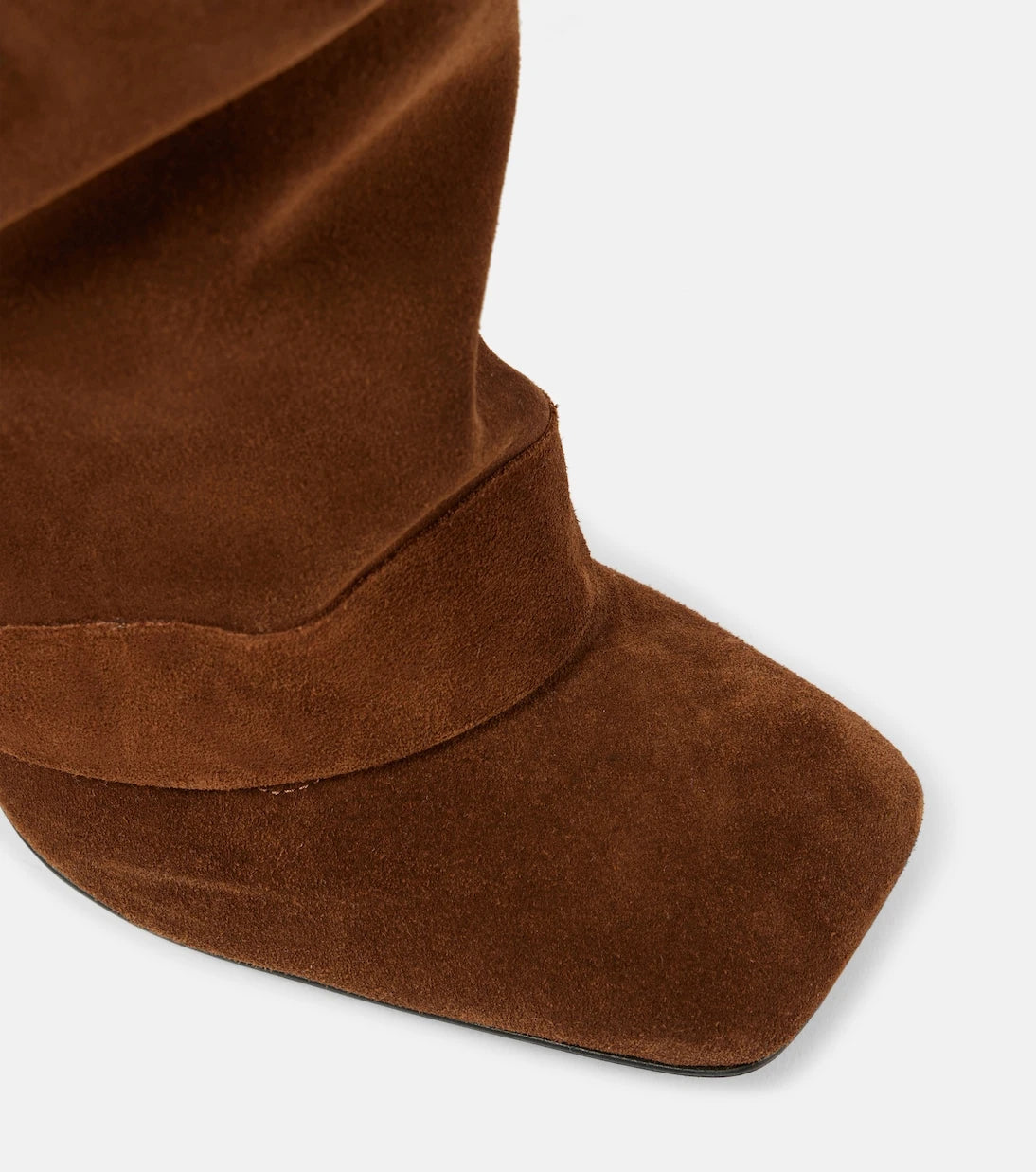 The Attico - Rea suede knee-high boots