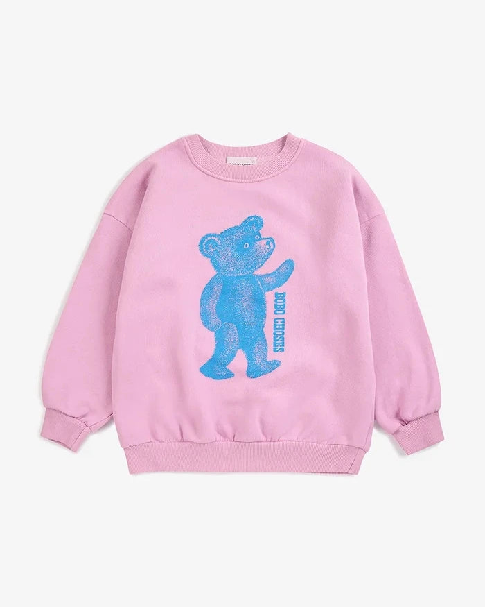 Bobo Choses çocuklar için pamuklu oversize sweatshirt Softpaw Monster