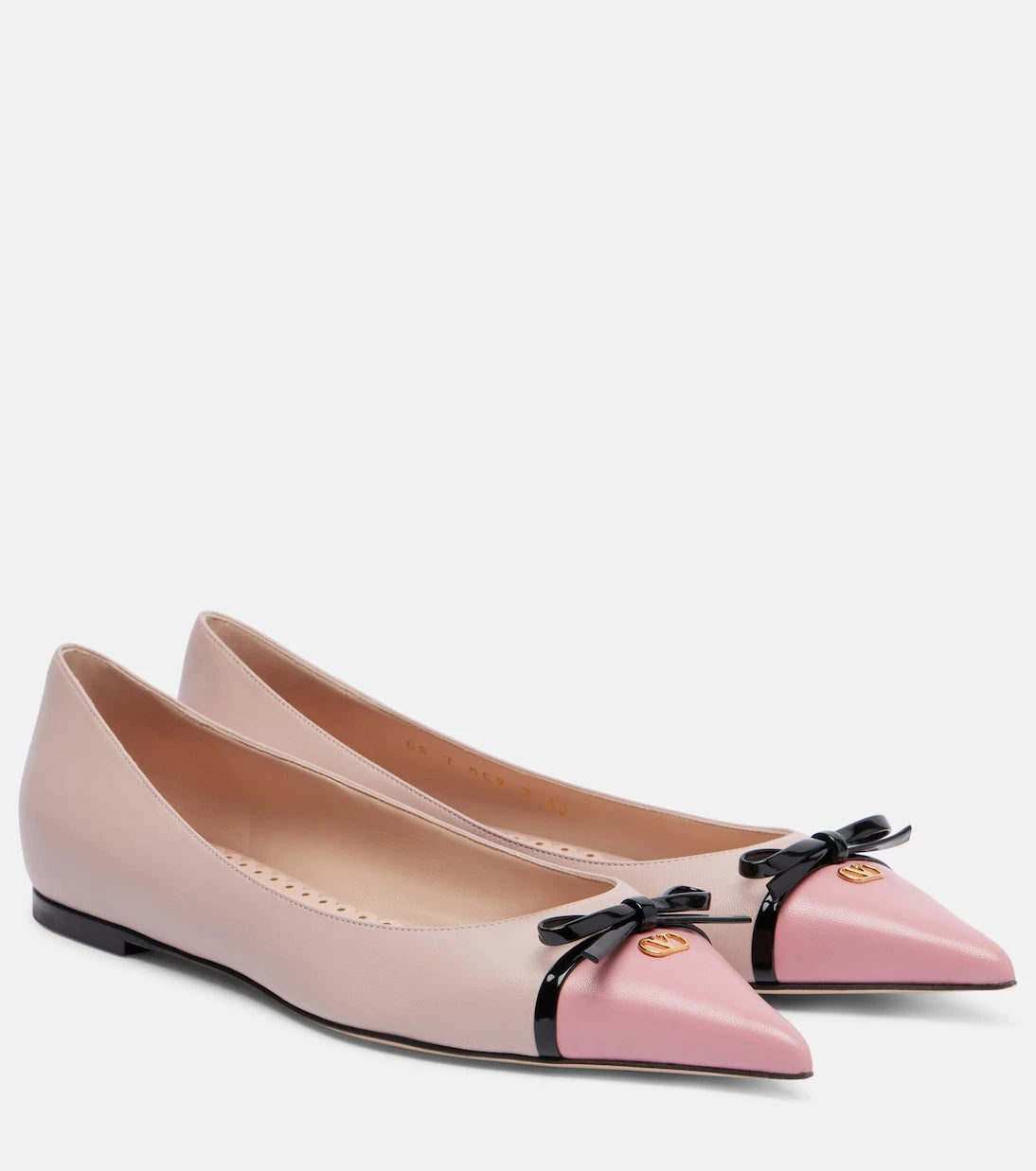 Valentino Garavani - Bepointy leather ballet flats