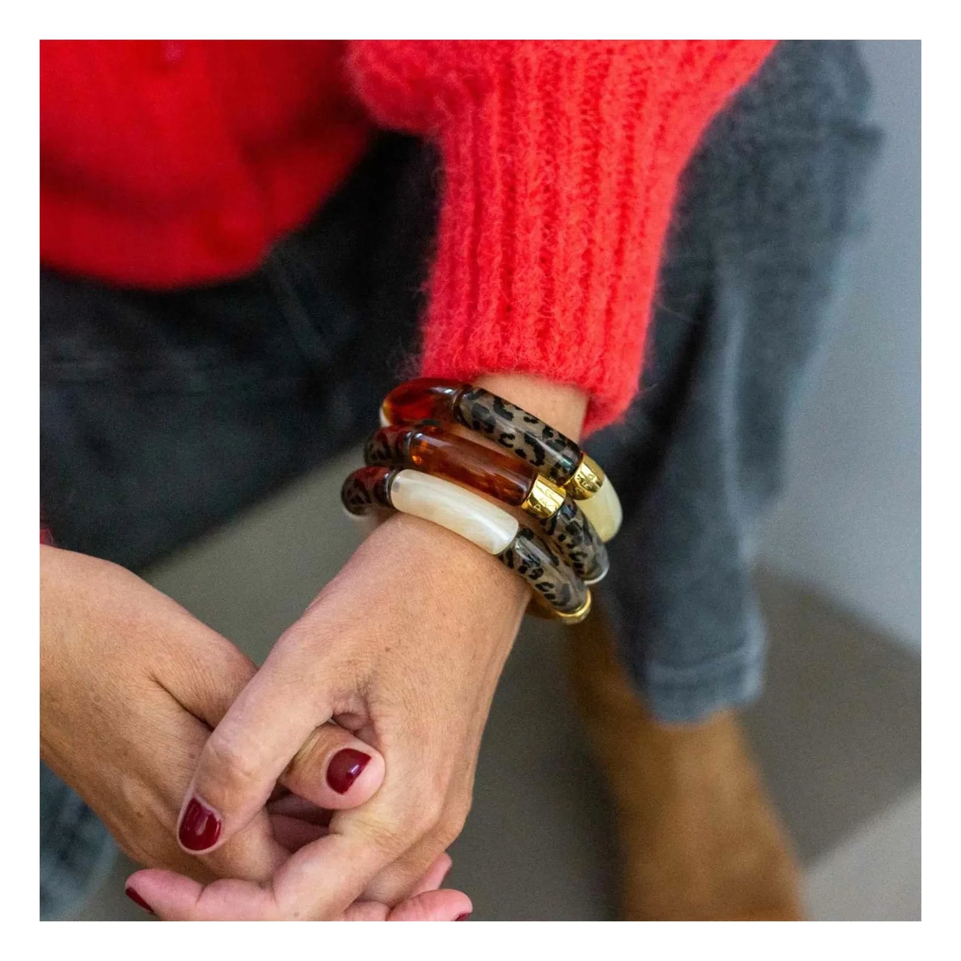 Parabaya - Feli 1 bracelet | Cream