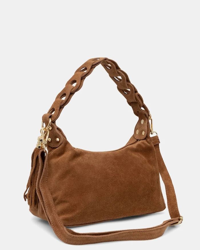Answear.LAB чанта crossbody дамска от велур