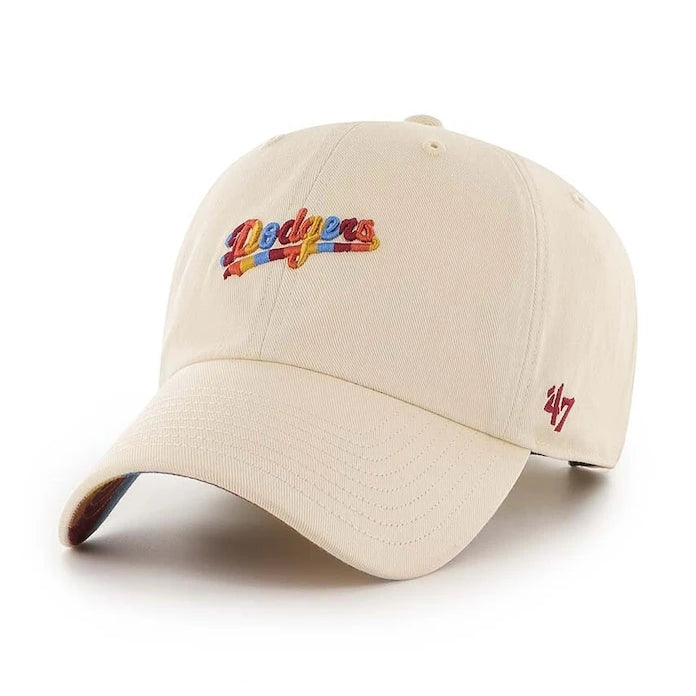 Памучна шапка с козирка 47 brand MLB Los Angeles Dodgers