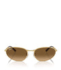 Ray-Ban Gold RB3734 Sunglasses