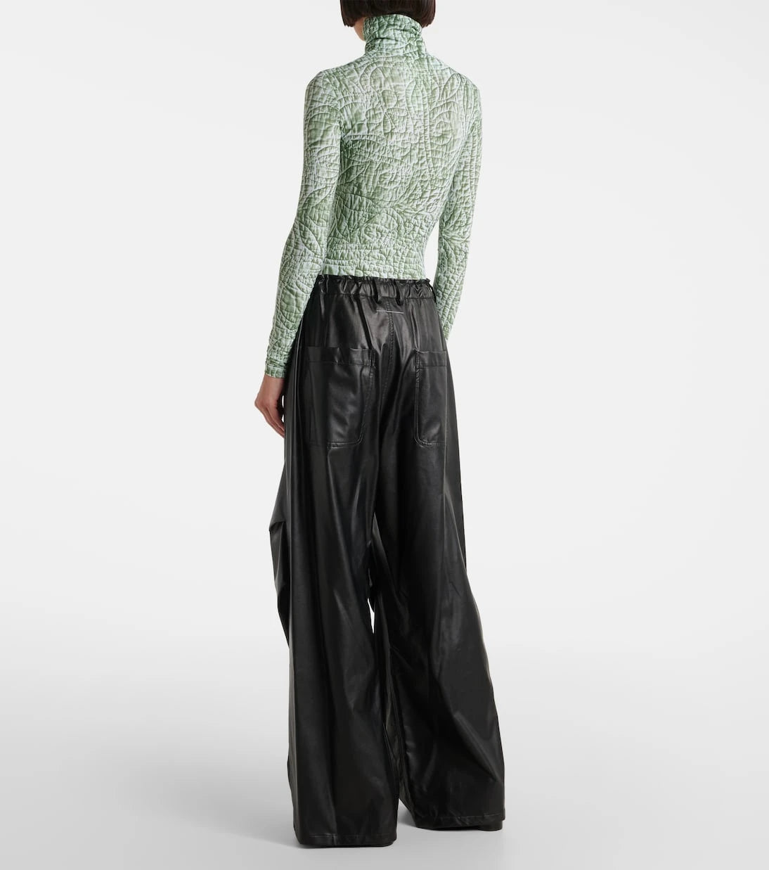 MM6 Maison Margiela - Printed jersey bodysuit