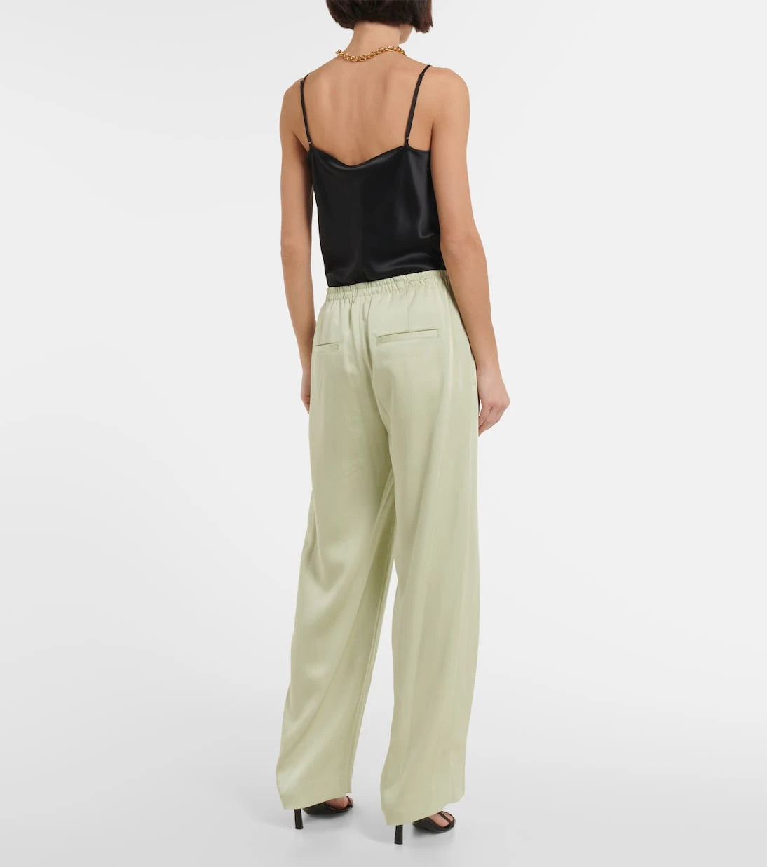 Vince - Wide-leg satin pants