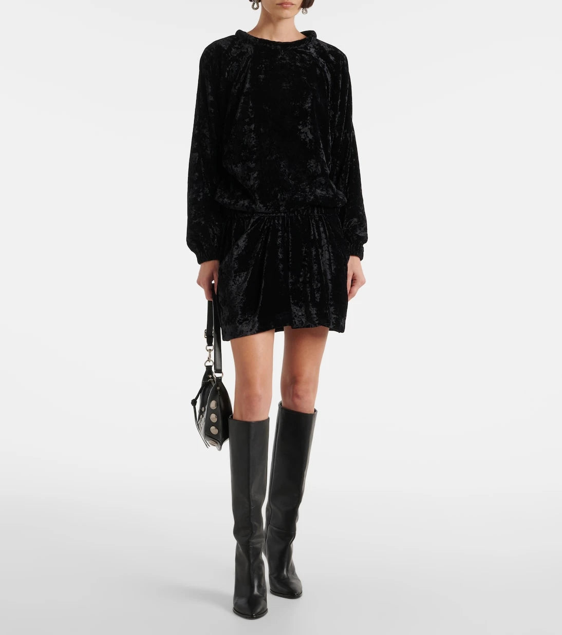 Isabel Marant - Lashay velvet skirt