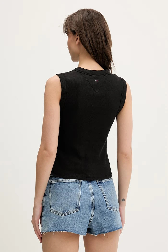 Tommy Jeans Kadın Pamuklu Elastanlı Üst