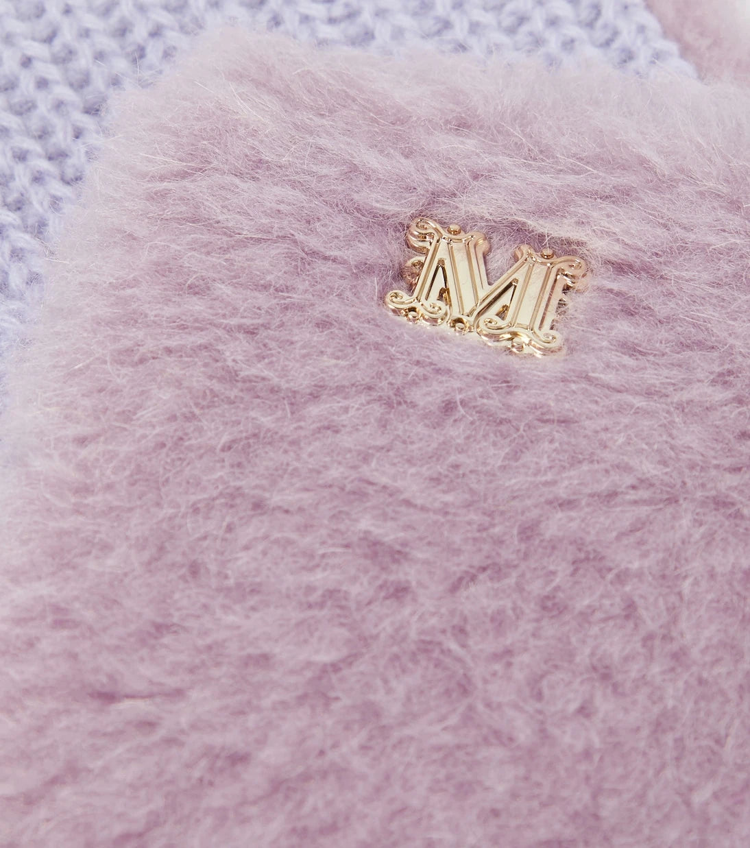 Max Mara - Manny teddy fingerless gloves