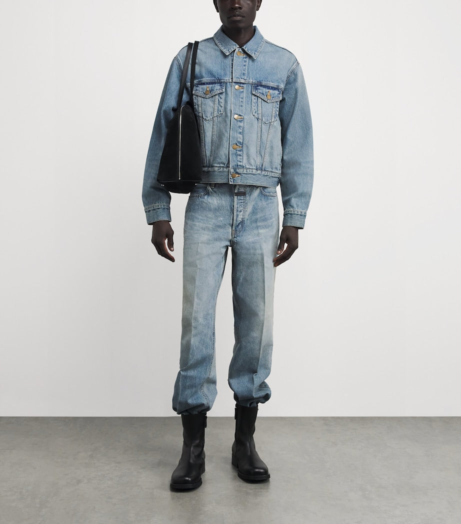 Fear Of God Blue Denim Trucker Jacket