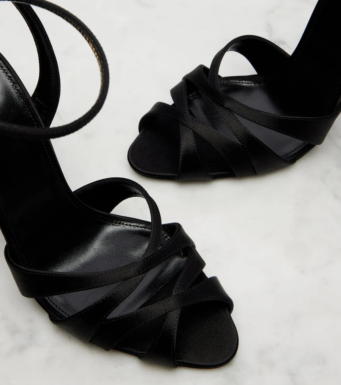 Saint Laurent - Satin sandals