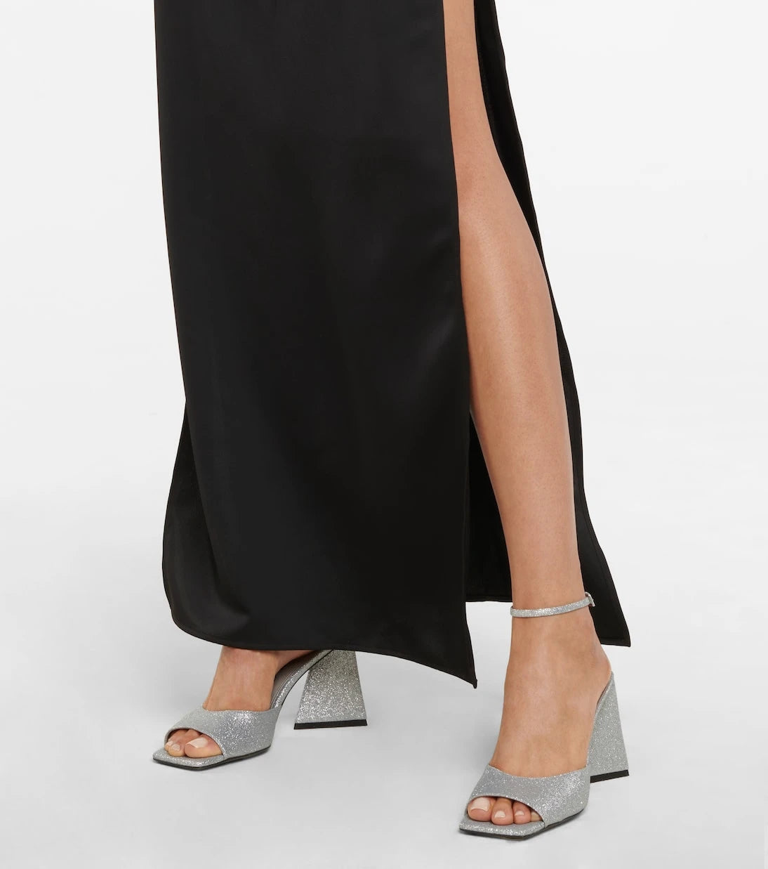 The Attico - Piper 85 glitter-embellished sandals
