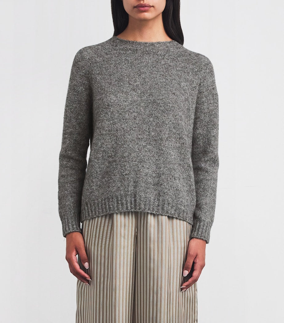 Grey Marled Sweater