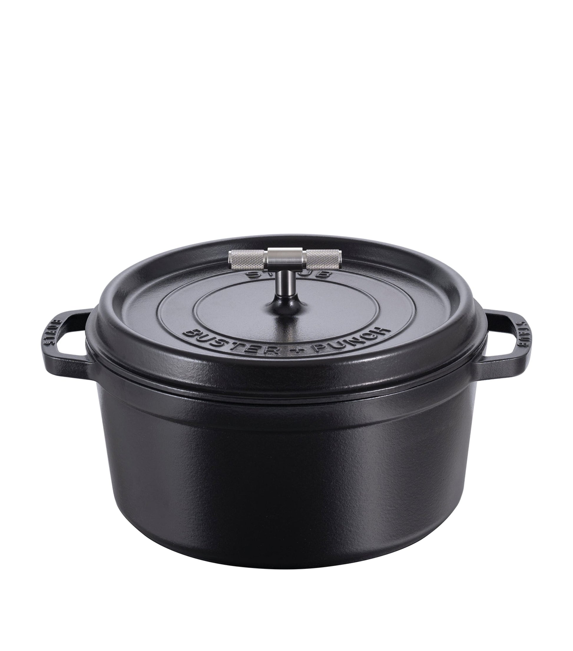 Staub x Buster + Punch Cocotte with Steel Knob (28cm)