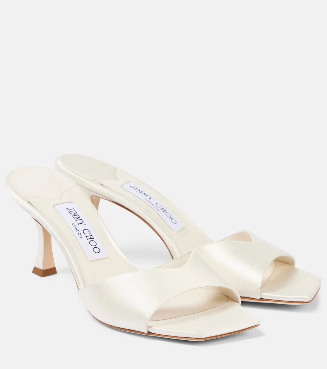 Jimmy Choo - Skye 70 satin mules
