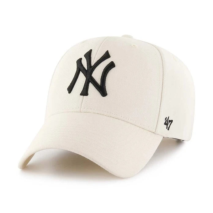 Шапка с козирка вълна 47 brand MLB New York Yankees