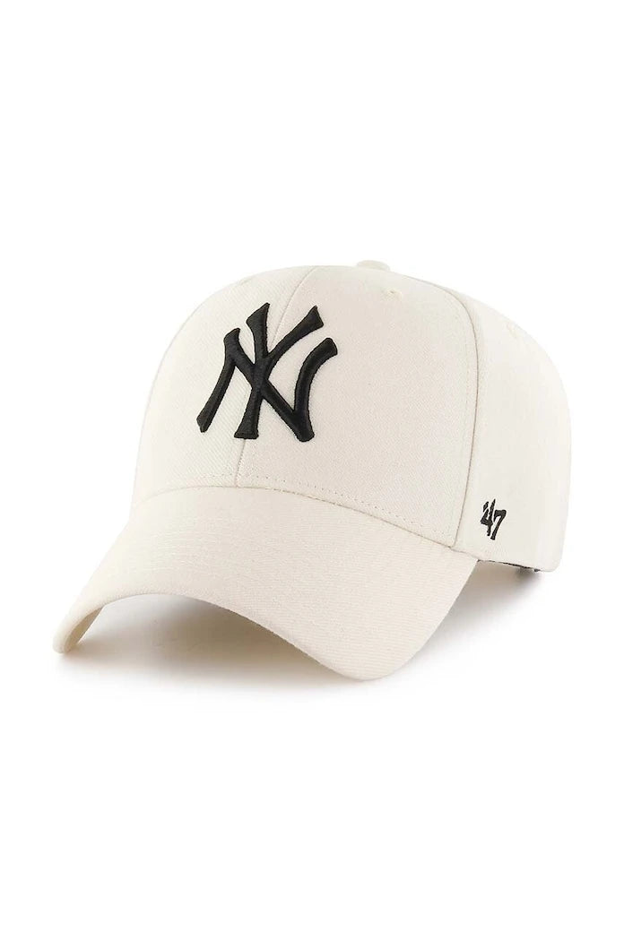 Шапка с козирка вълна 47 brand MLB New York Yankees