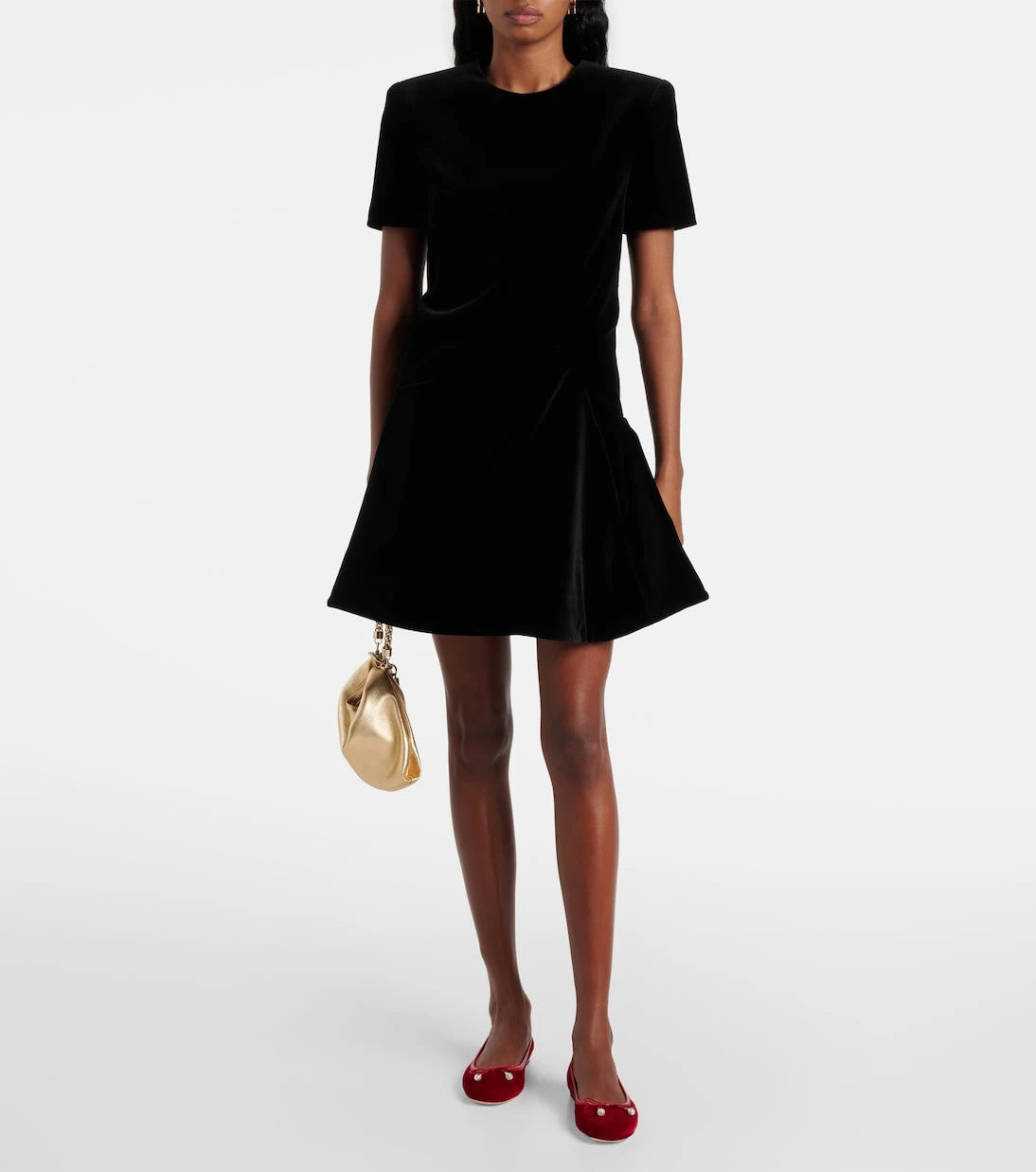 Jimmy Choo - Elme velvet ballet flats