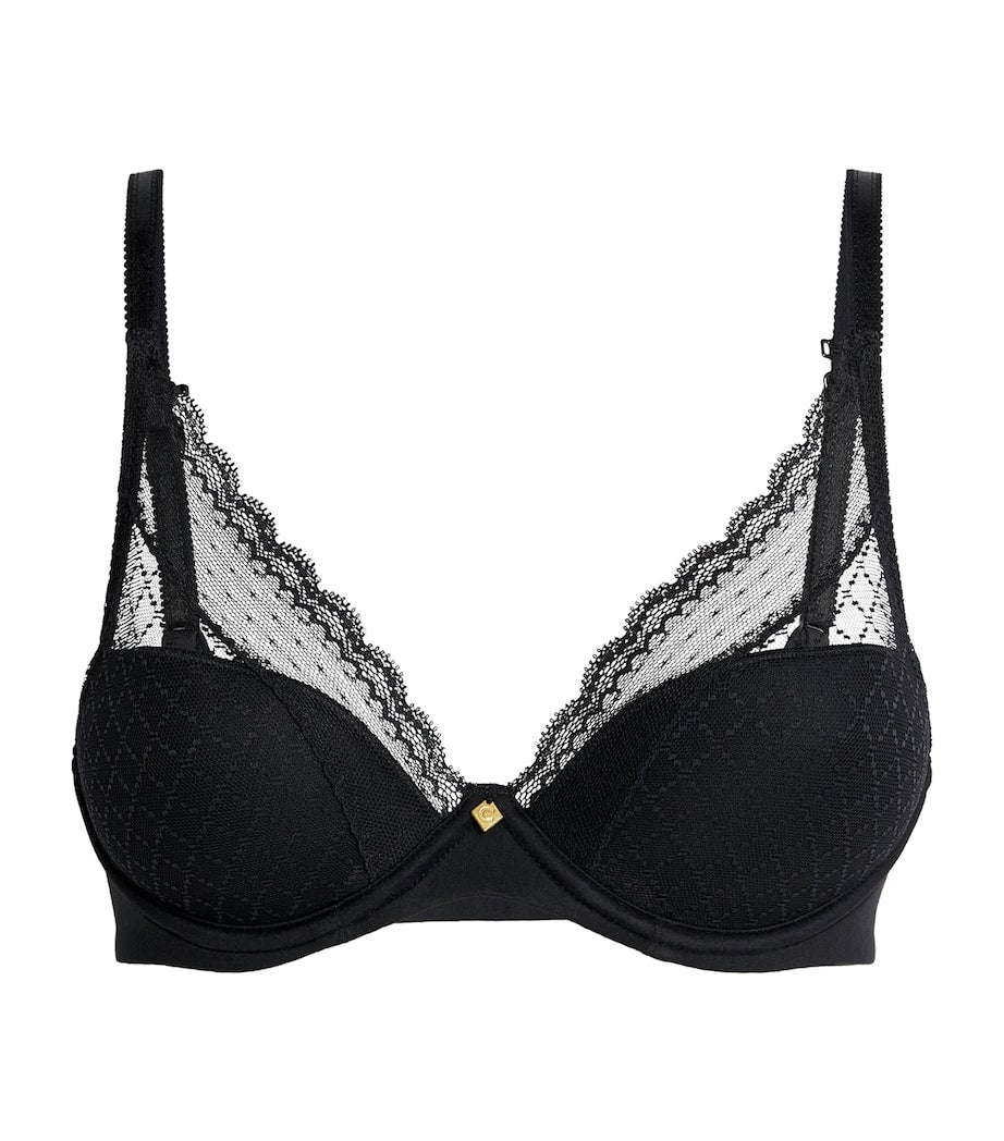 Chantelle Black Norah Chic Underwired T-Shirt Bra