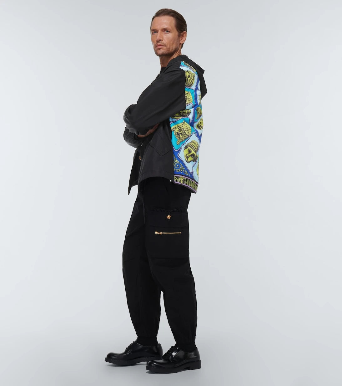 Versace - La Maschere printed jacket