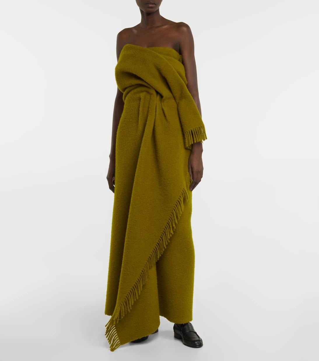 The Row - Nimah wool and mohair maxi dress
