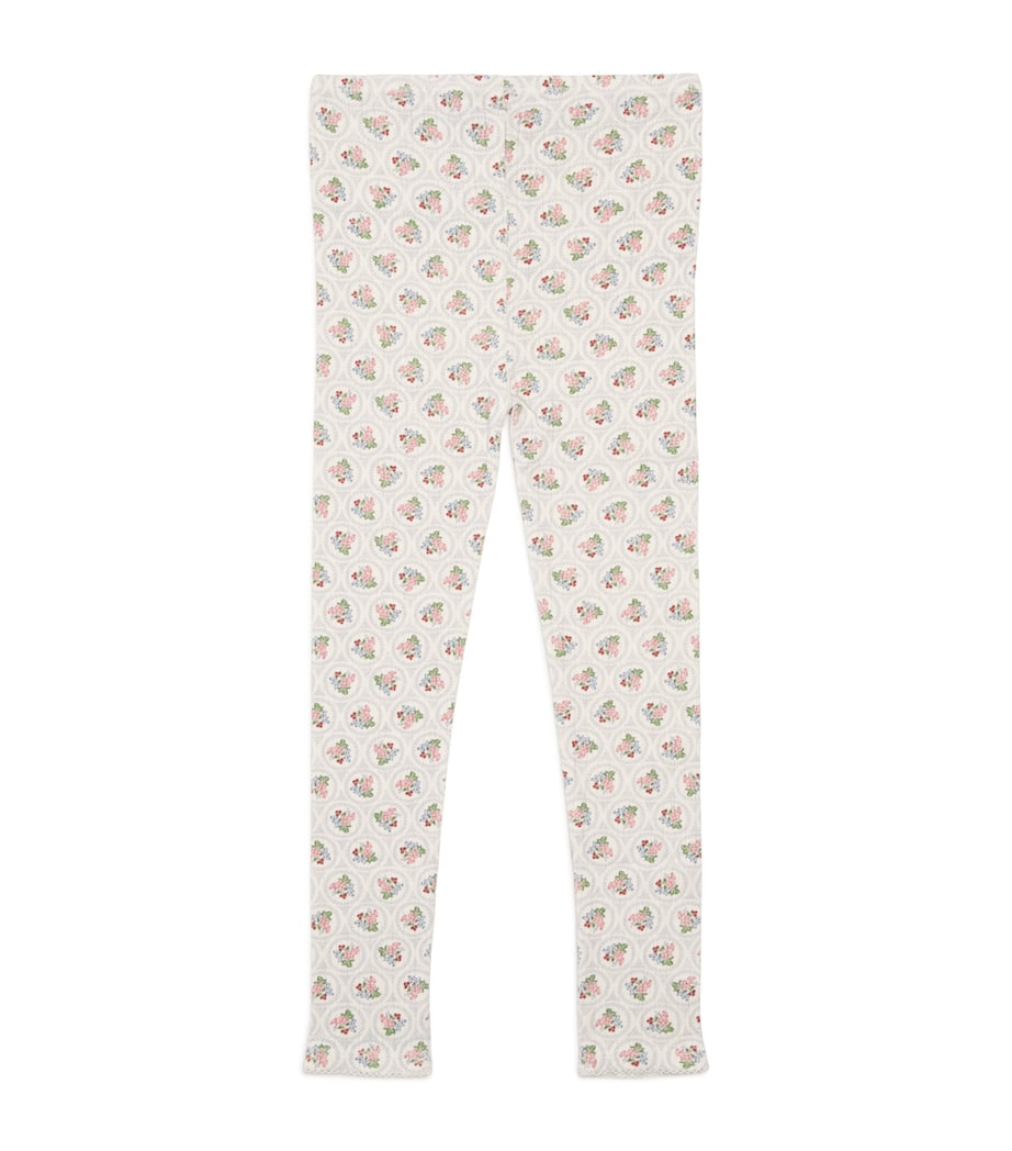 Organic Cotton Pointelle Minnie Trousers (1 Month-4 Years)