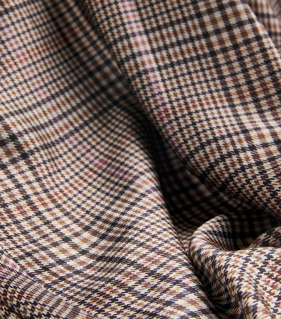 Vince Brown Satin Cowl-Neck Maxi Dress