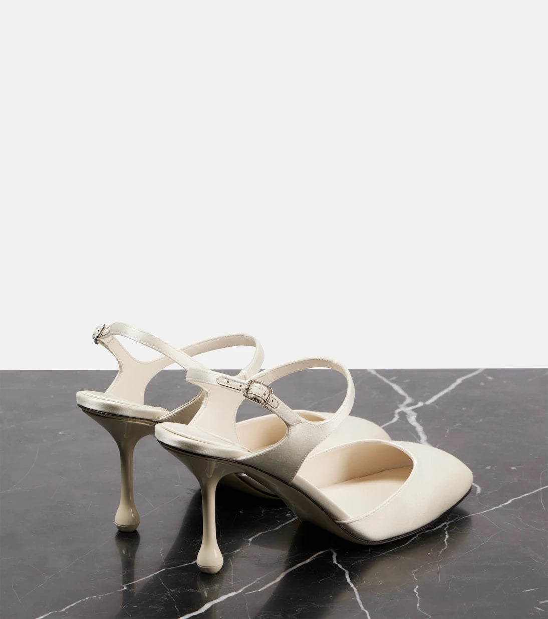 Jimmy Choo - Pixie 80 satin pumps