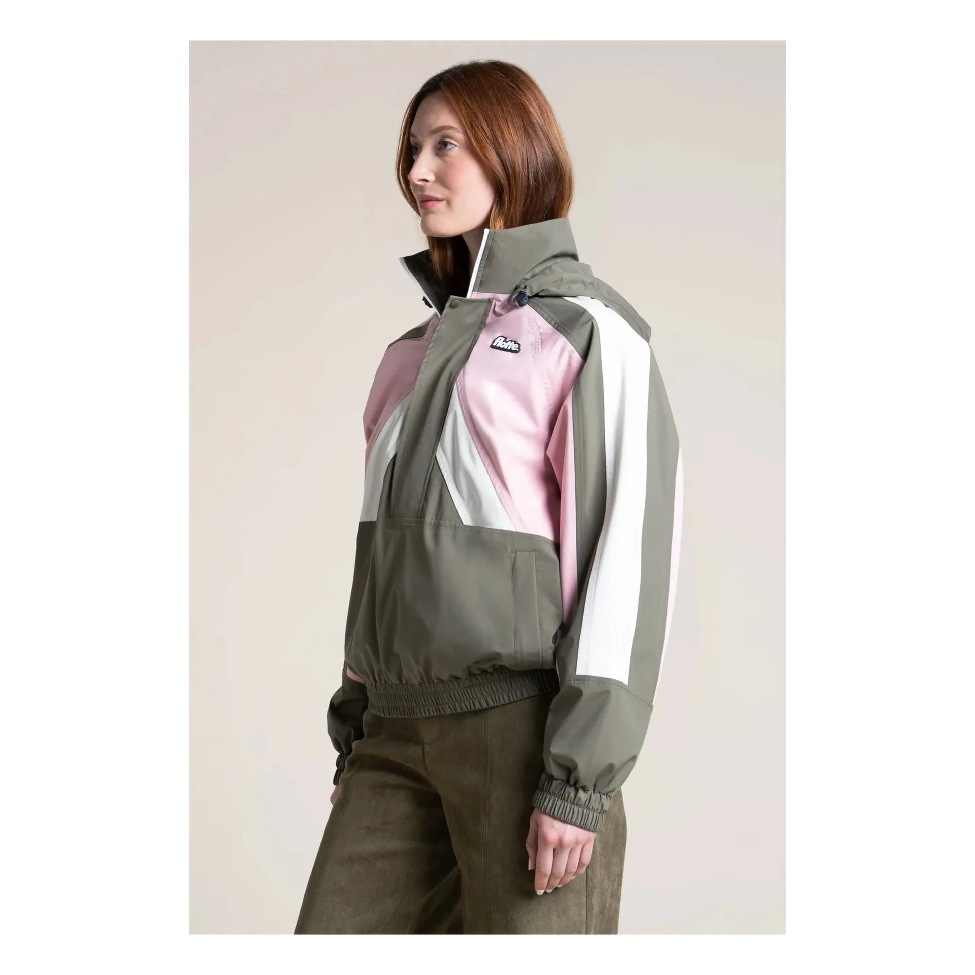 Flotte - Abbesses waterproof jacket | Khaki