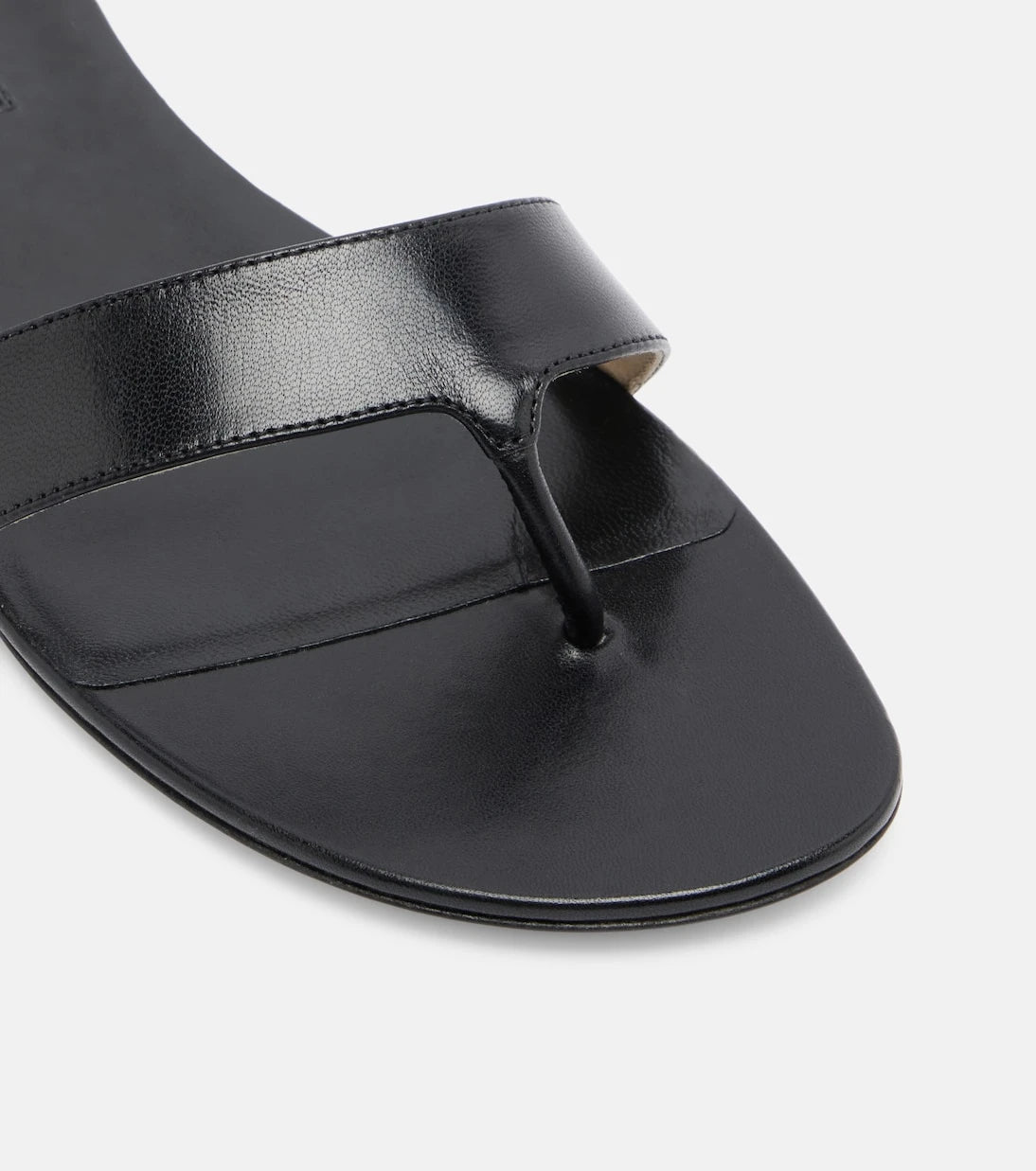 Christen - Helix leather thong sandals