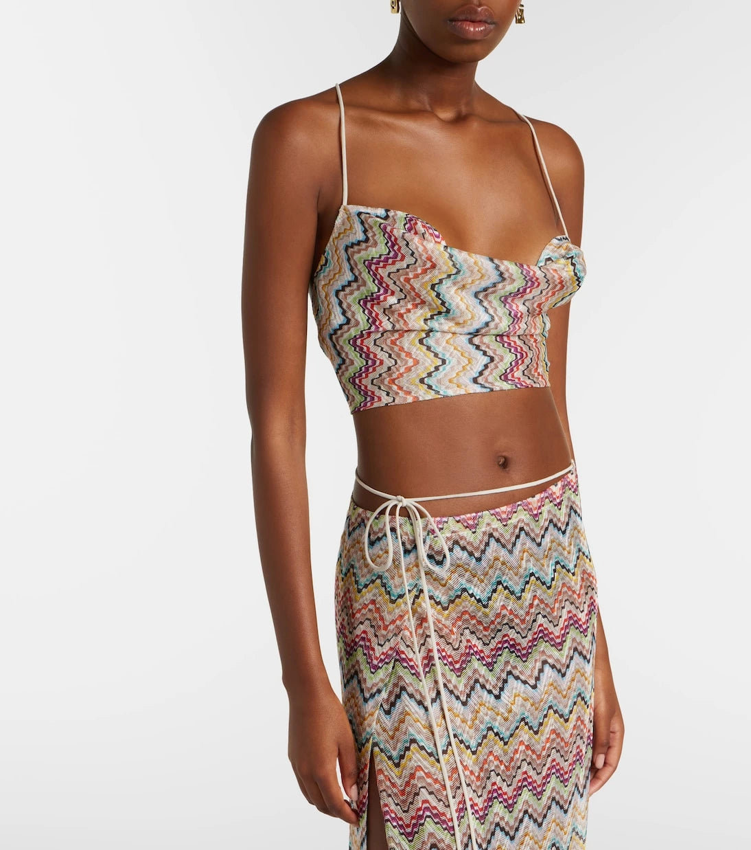 Missoni - Zigzag crop top