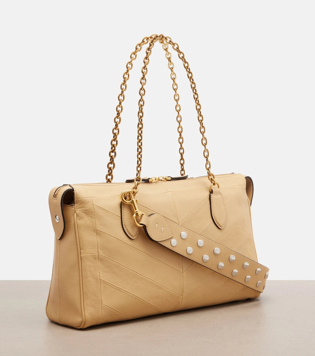 Valentino Garavani - Panthea VLogo leather shoulder bag