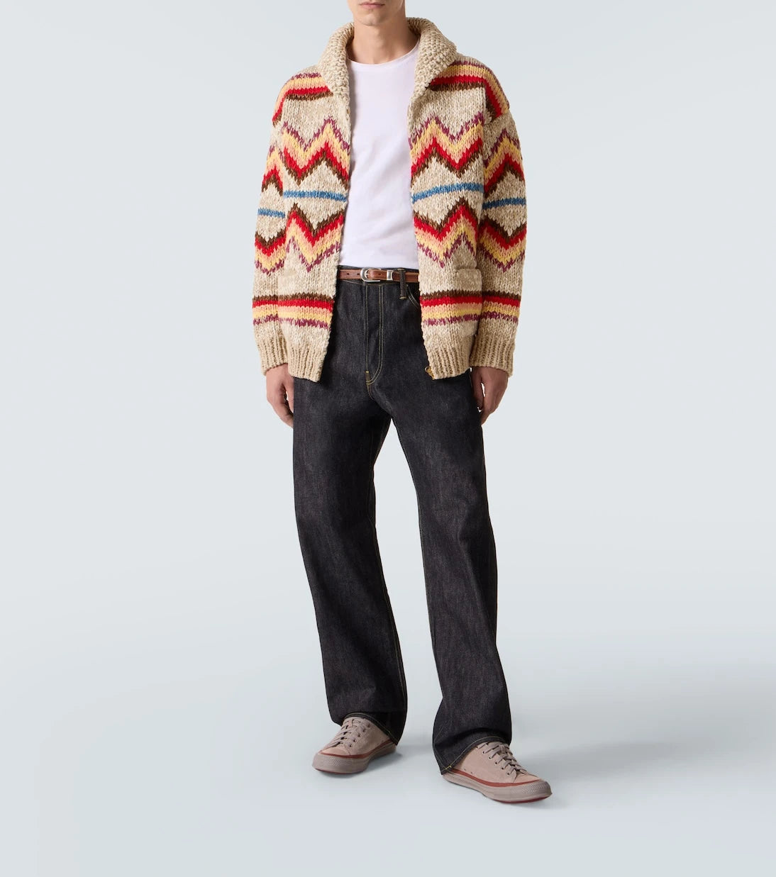 Visvim - Wool and cashmere jacquard cardigan