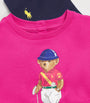 Ralph Lauren Kids Polo Bear Top and Leggings Set (3-24 Months)