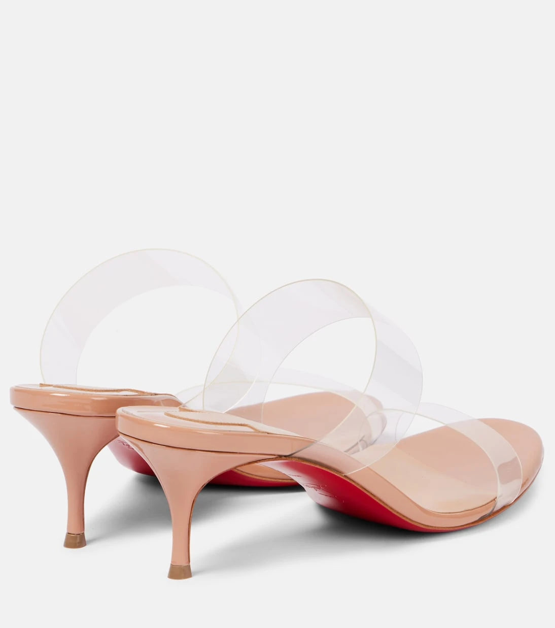 Christian Louboutin - Just Nothing 55 PVC sandals