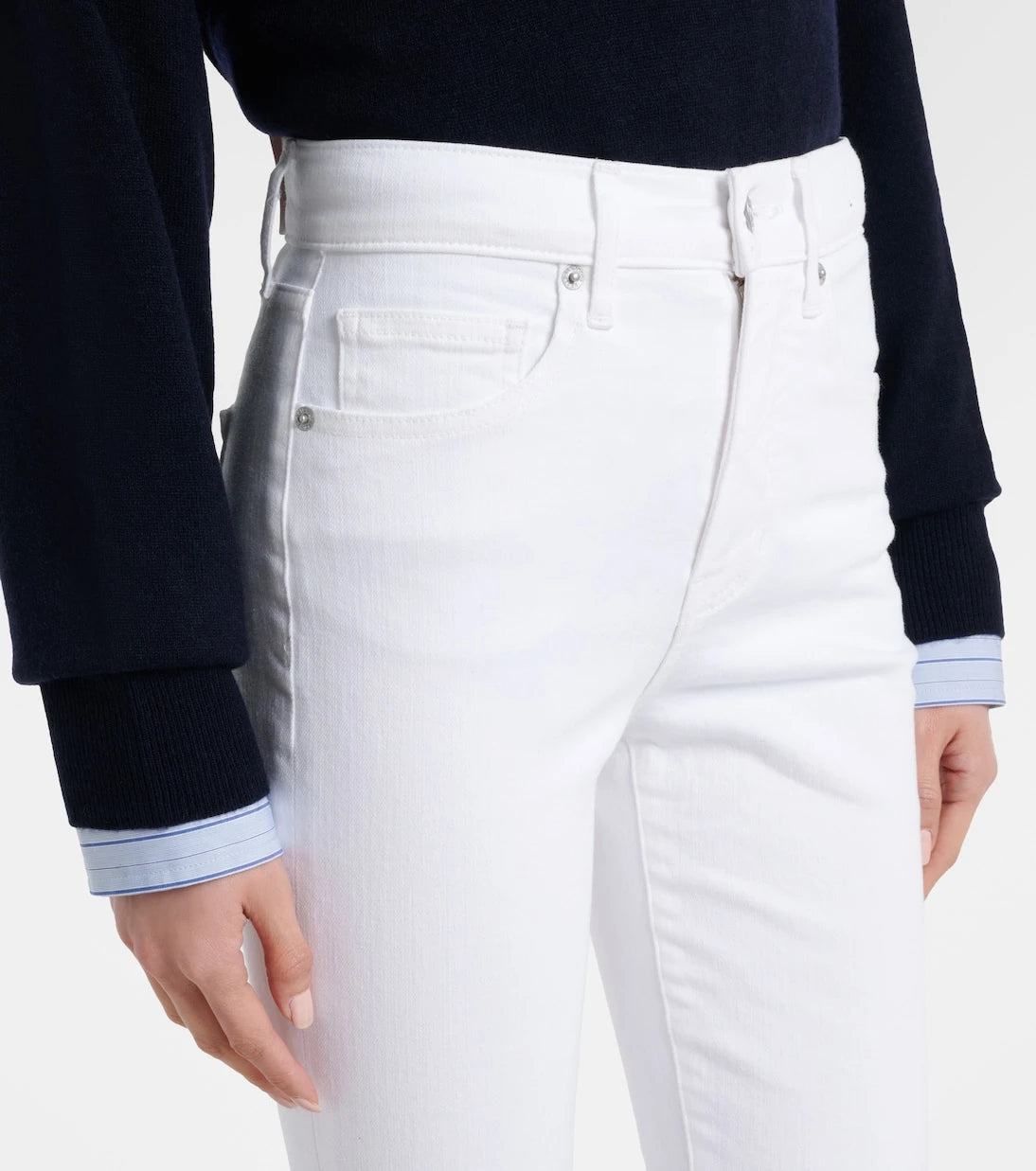 Veronica Beard - Beverly high-rise flared jeans